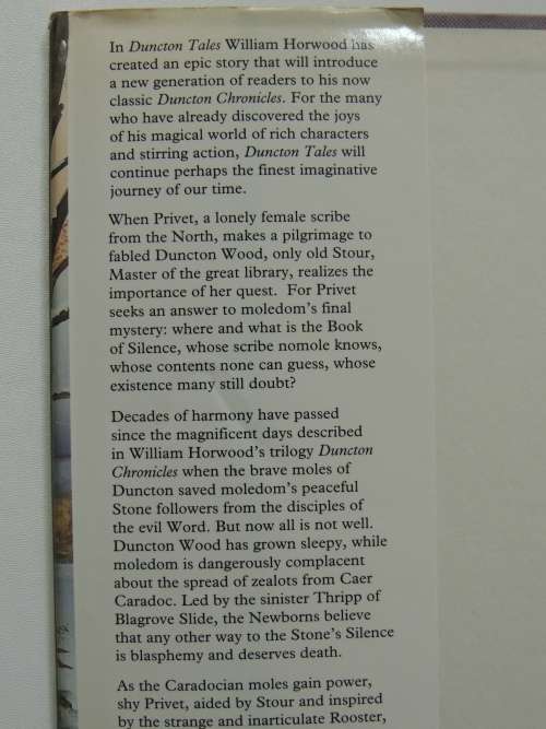Duncton Tales - William Horwood   FIRST EDITION 1991