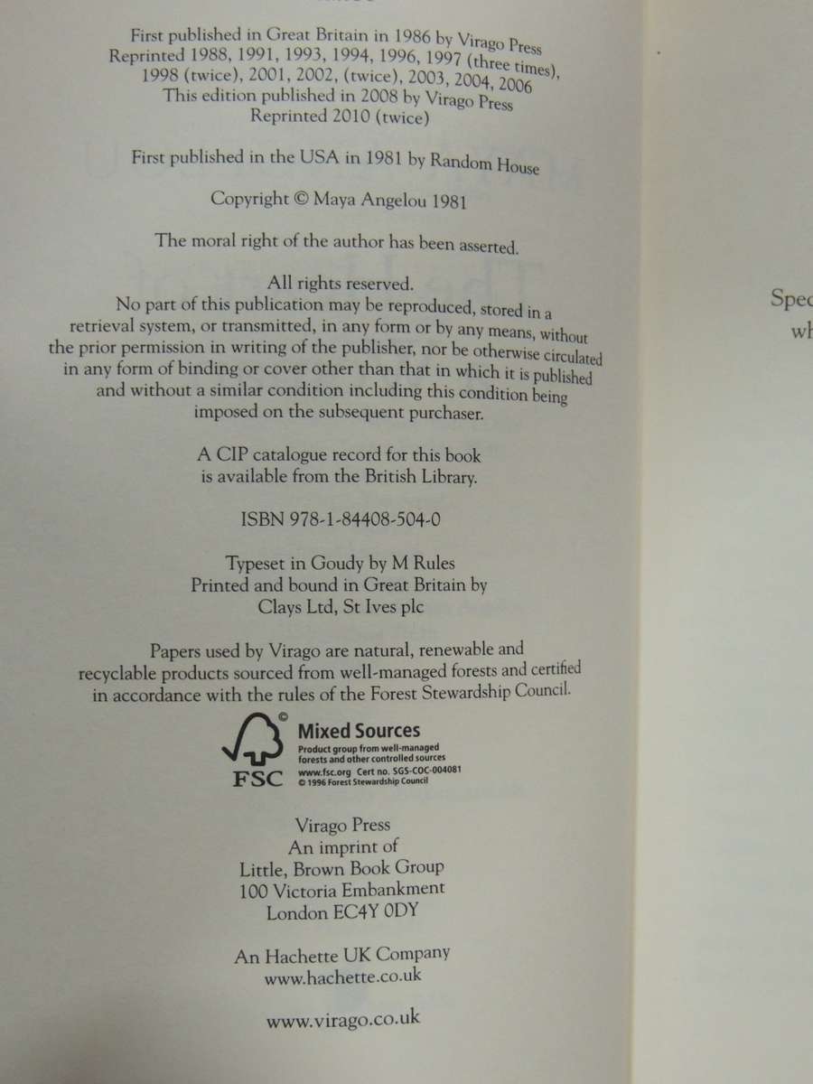 Maya Angelou 6 Volume Set: I Know Why, Heart of ,Gather Together, All God`s Chil, Song Flung, Singin