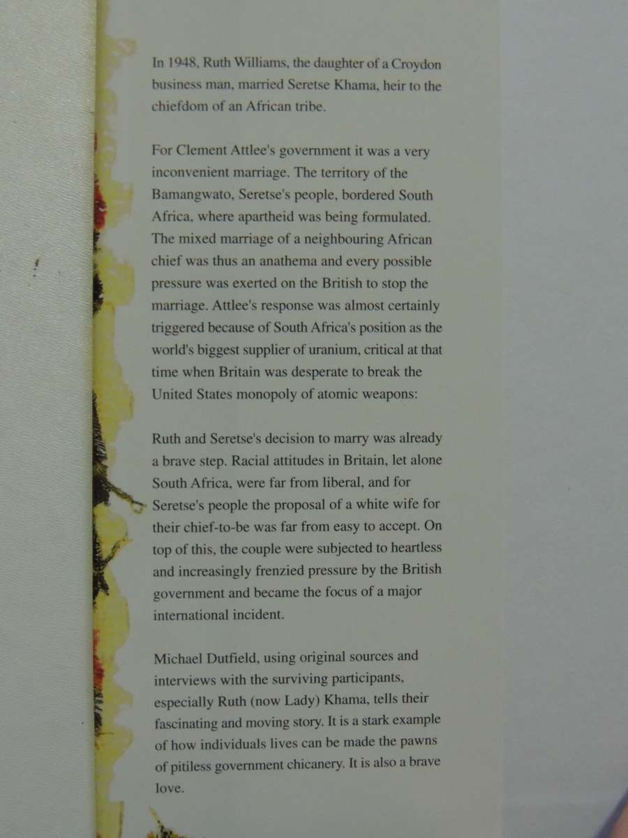 A Marriage of Inconveniance: The Persecution of Seretse & Ruth Khama - Michael Dutfield