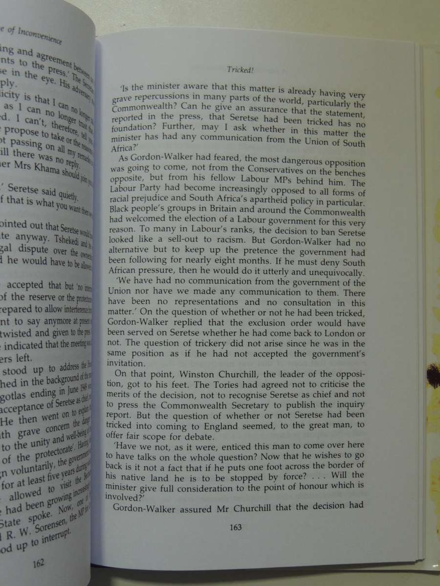 A Marriage of Inconveniance: The Persecution of Seretse & Ruth Khama - Michael Dutfield