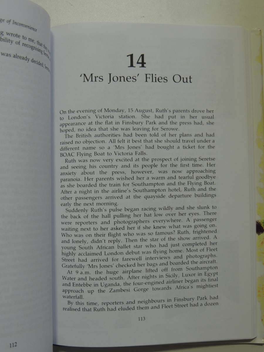 A Marriage of Inconveniance: The Persecution of Seretse & Ruth Khama - Michael Dutfield
