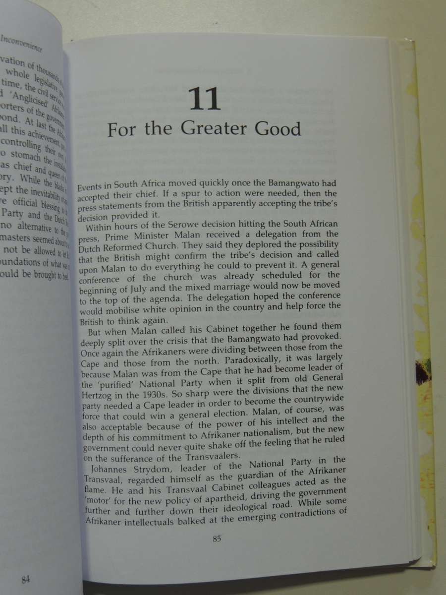 A Marriage of Inconveniance: The Persecution of Seretse & Ruth Khama - Michael Dutfield
