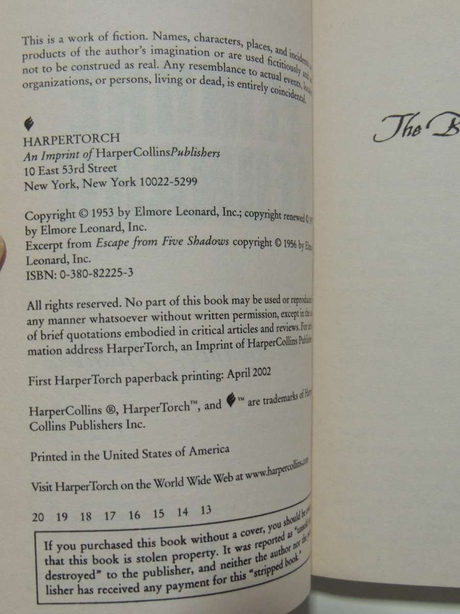 The Bounty HuntersElmore Leonard