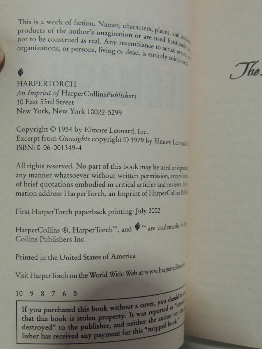 The Law At Randado - Elmore Leonard