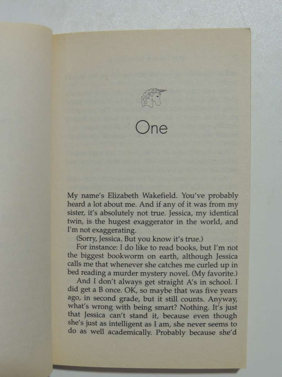 Sweet Valley Twins - The Unicorn Club - The Best Friend Game No. 3 - Francine Pascal