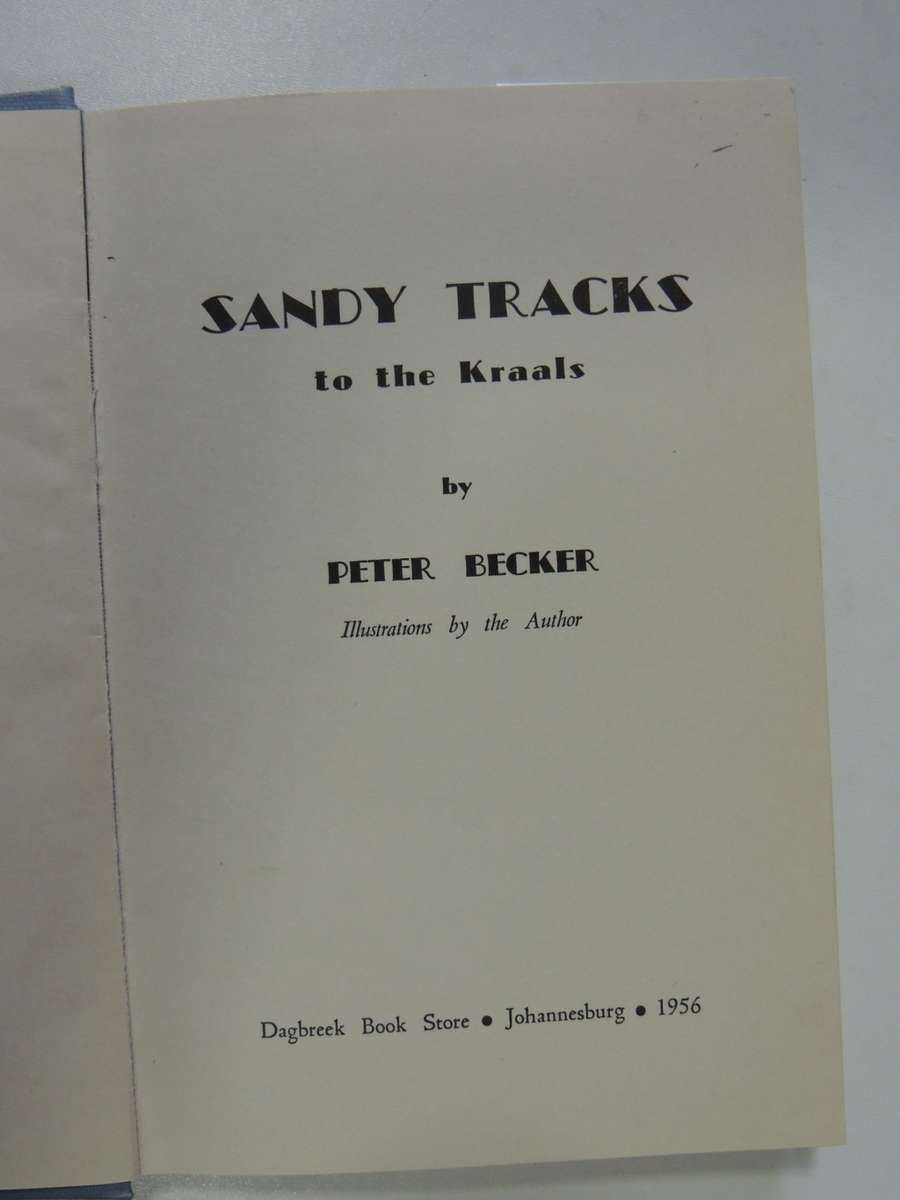Sandy Tracks - Peter Becker      1956