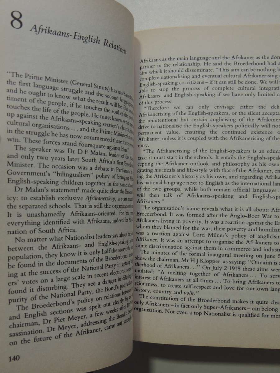The Super-Afrikaners - Inside The Afrikaner Broederbond - Ivor Wilkins & Hans Strydom
