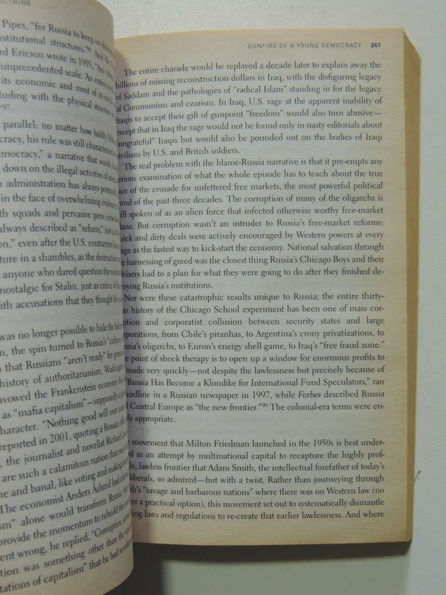 The Shock Doctrine - Naomi Klein