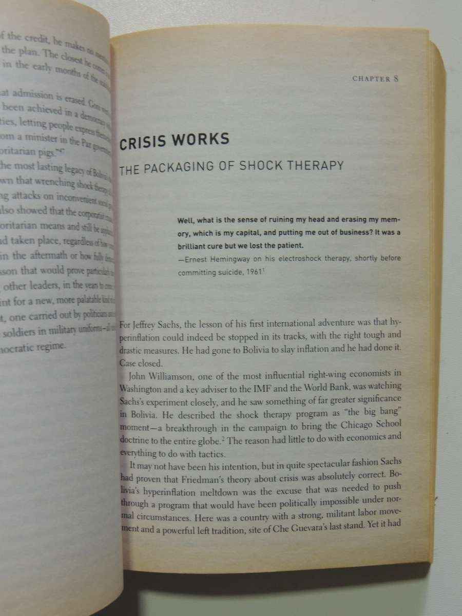 The Shock Doctrine - Naomi Klein