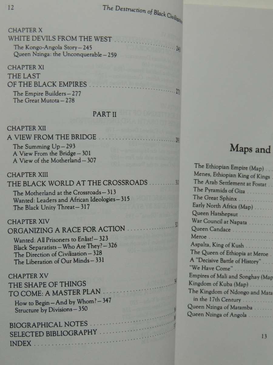 The Destruction of Black Civilization, Great Issues of a Race 4500 BC - 2000AD - Chancellor Willia