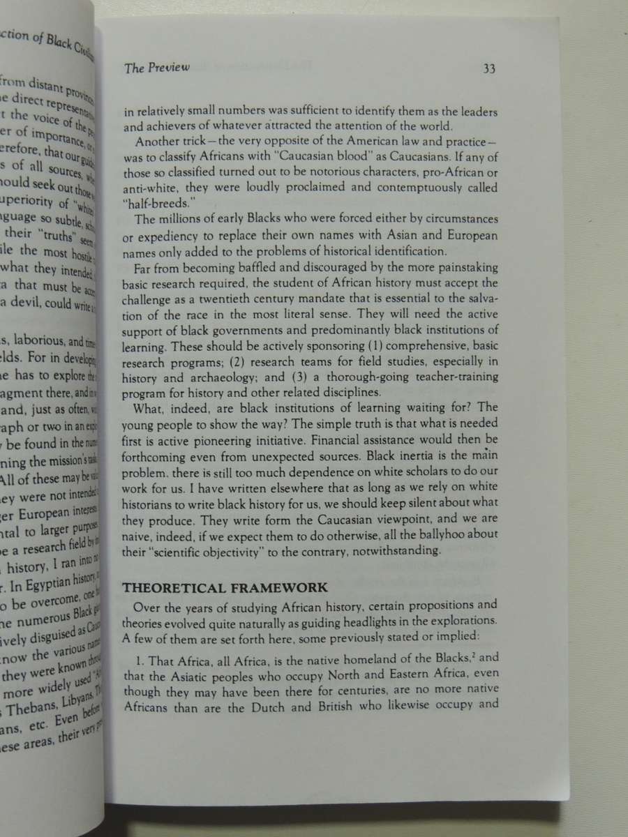 The Destruction of Black Civilization, Great Issues of a Race 4500 BC - 2000AD - Chancellor Willia