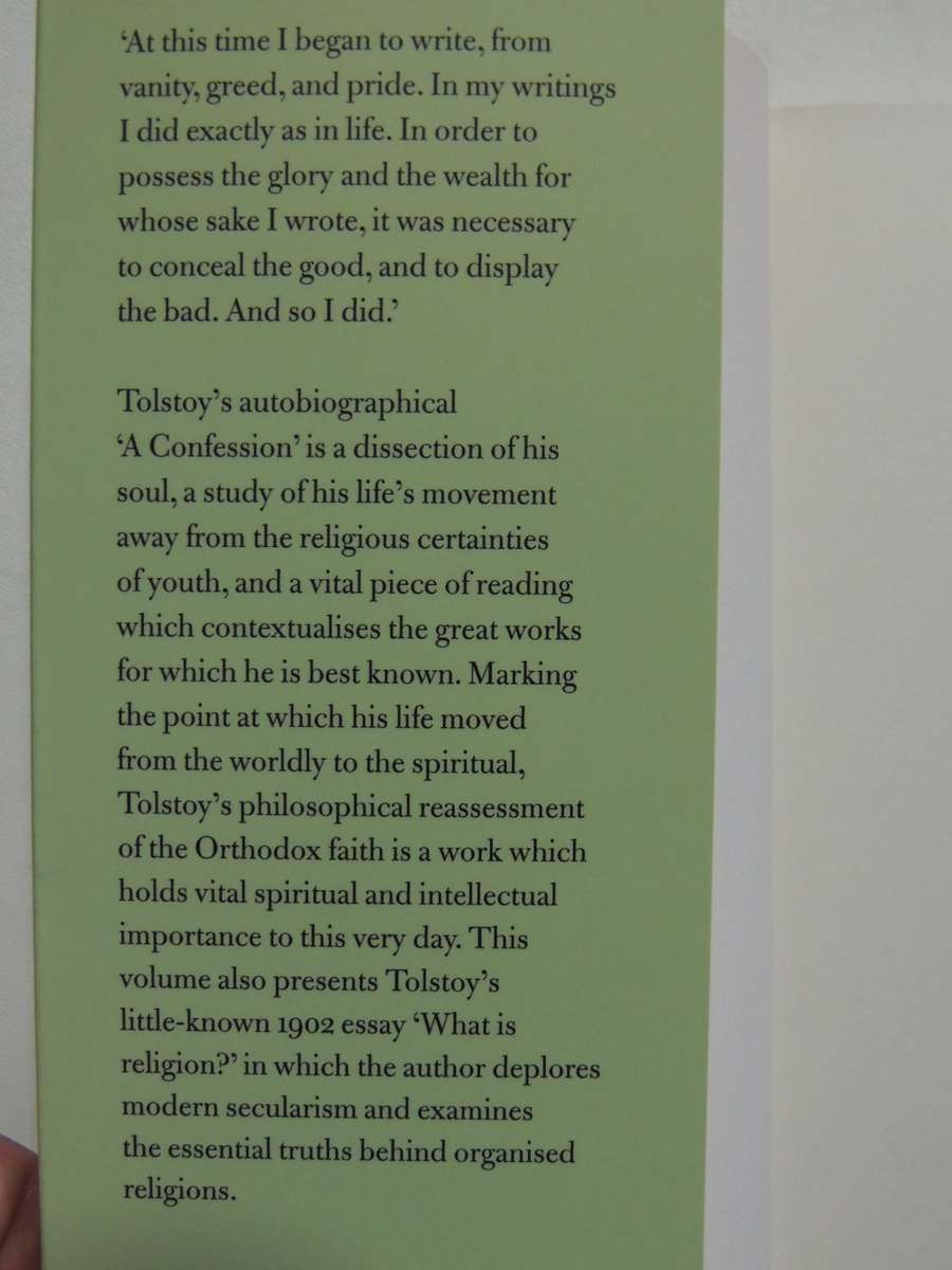 A Confession - Leo Tolstoy