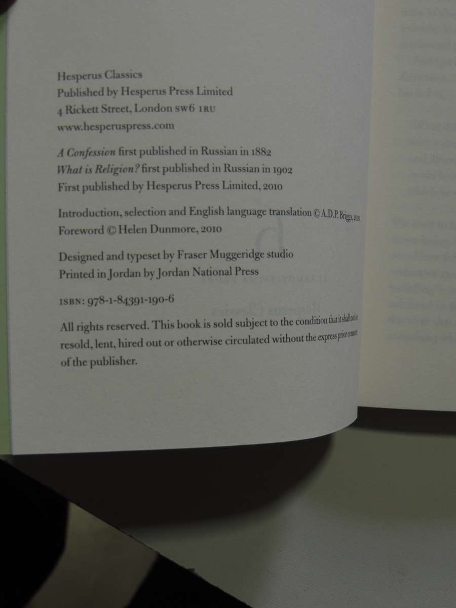 A Confession - Leo Tolstoy