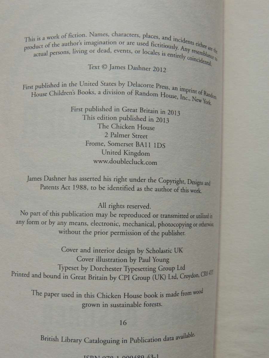 The Kill Order - The Prequel To The Maze Runner - James Dashner