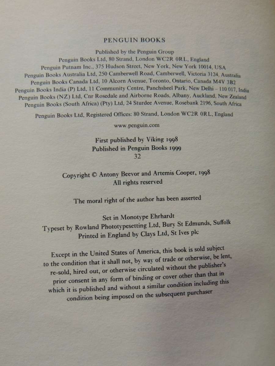 Stalingrad - Antony Beevor