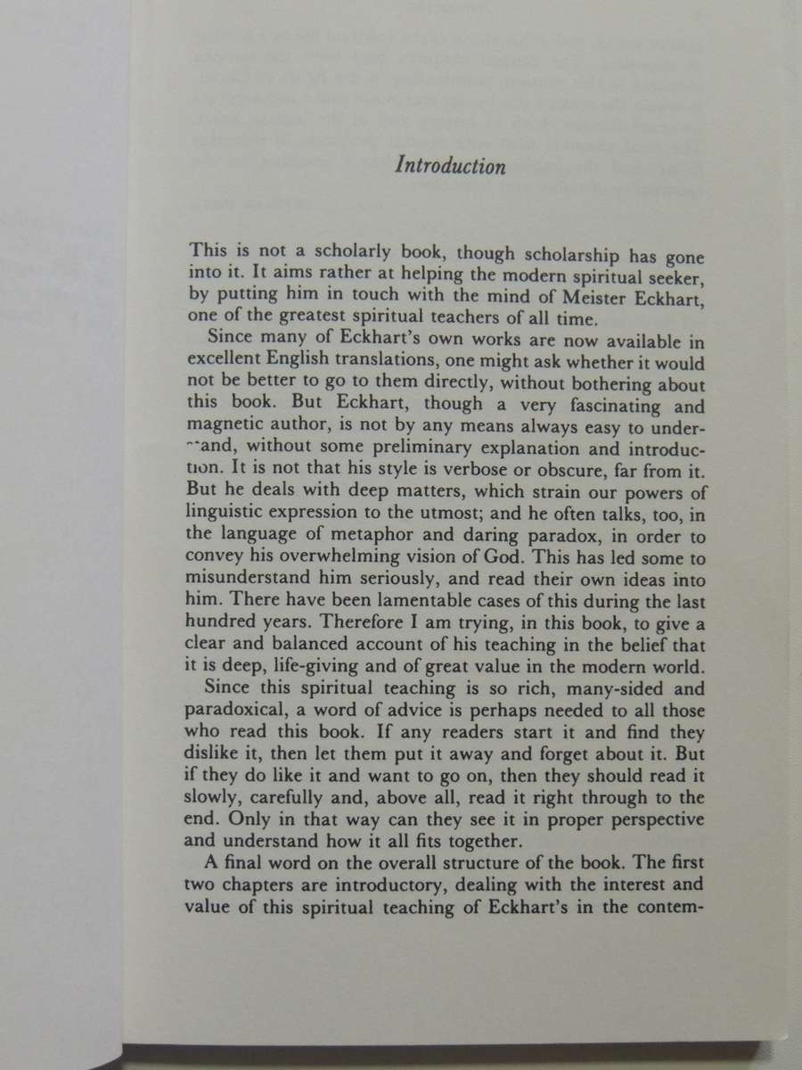 The Way Of Paradox - Spiritual Life As Taught By Meister Eckhart - Cyprian Smith OSB