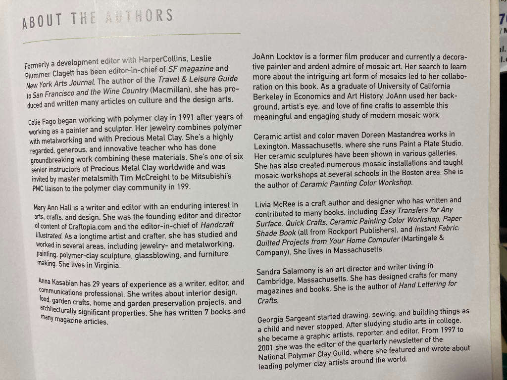 Mosaic Sourcebook - JoAnn Locktov & Doreen Mastandrea