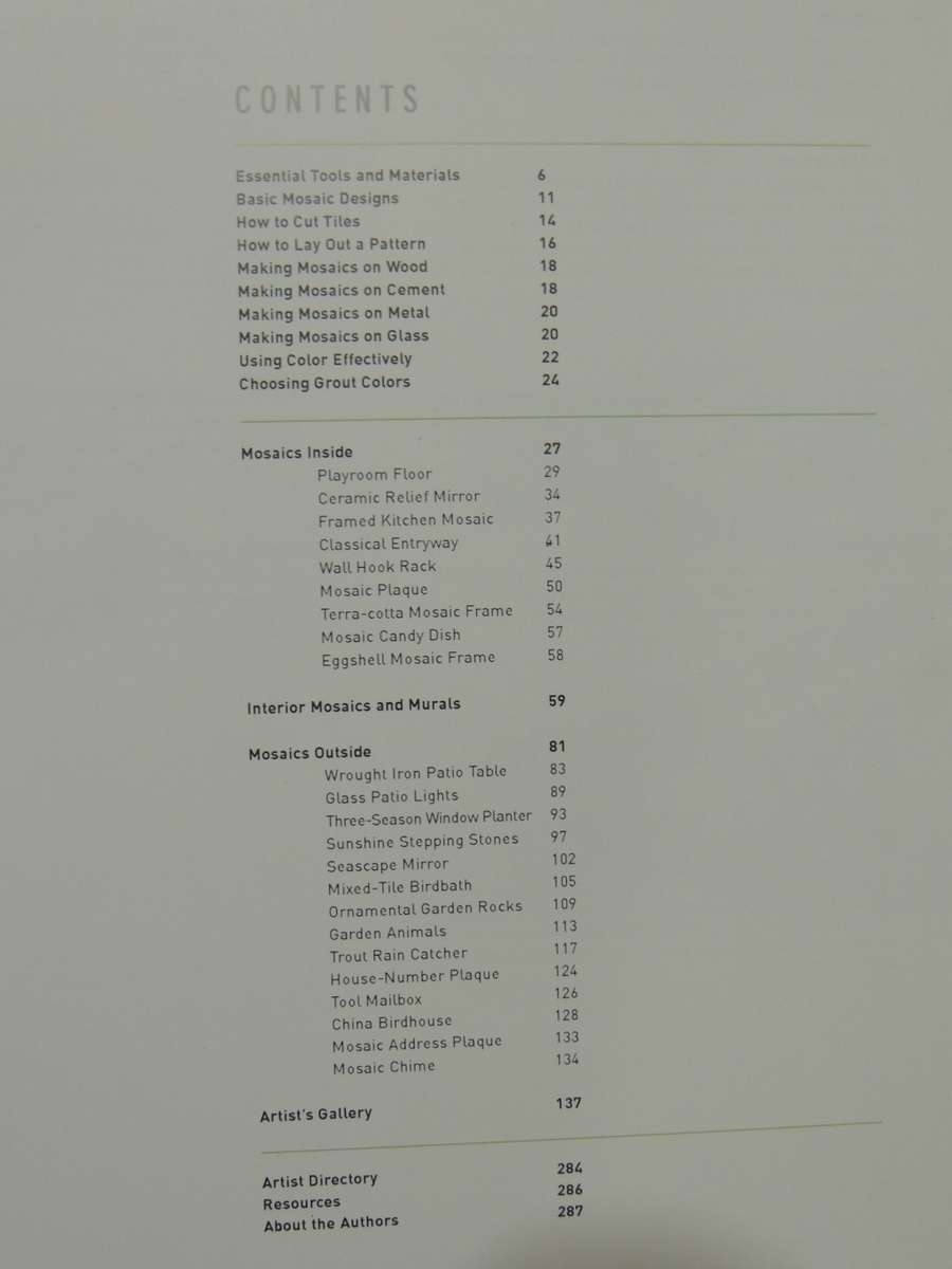 Mosaic Sourcebook - JoAnn Locktov & Doreen Mastandrea