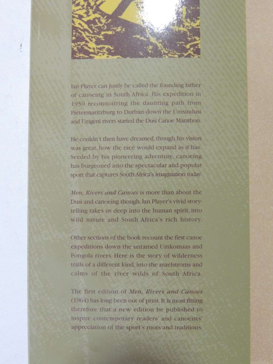 Men Rivers & Canoes - How the Dusi Canoe Race Began - Ian Player