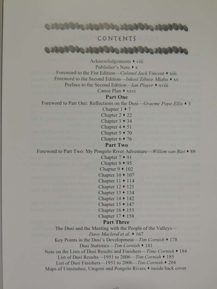 Men Rivers & Canoes - How the Dusi Canoe Race Began - Ian Player