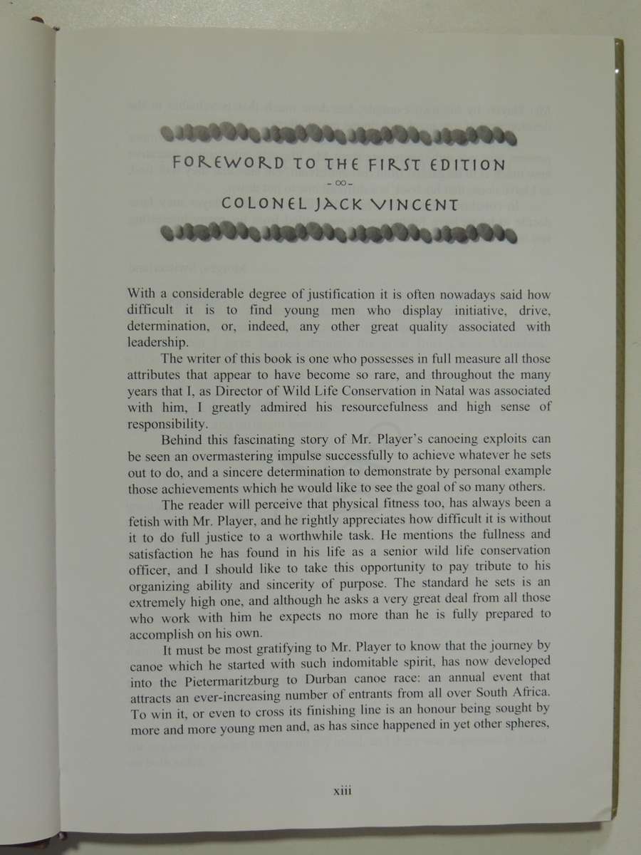 Men Rivers & Canoes - How the Dusi Canoe Race Began - Ian Player