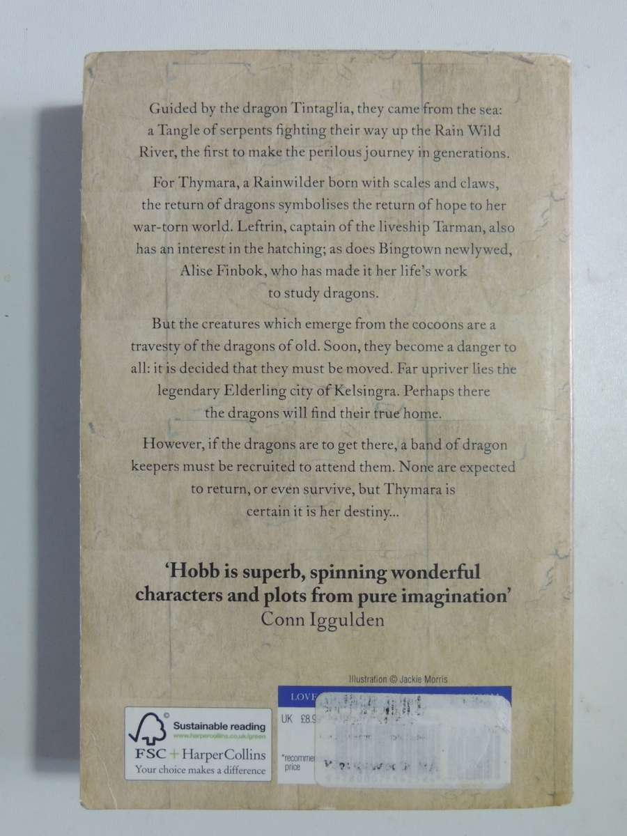 The Dragon Keeper, Book 1 of The Rain Wild Chronicles - Robin Hobb