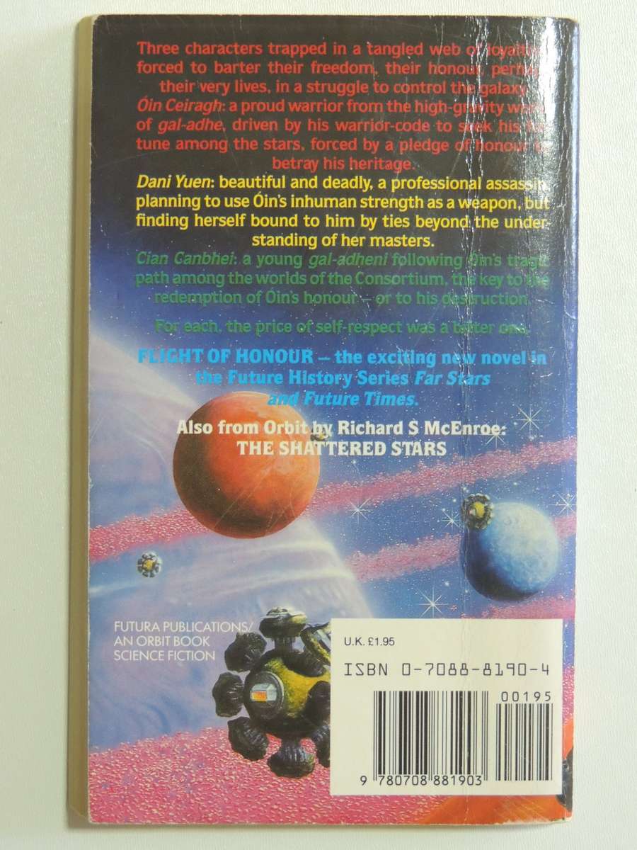 Flight of Honour - Far Stars and Future Times Book 2 - Richard S Mcenroe