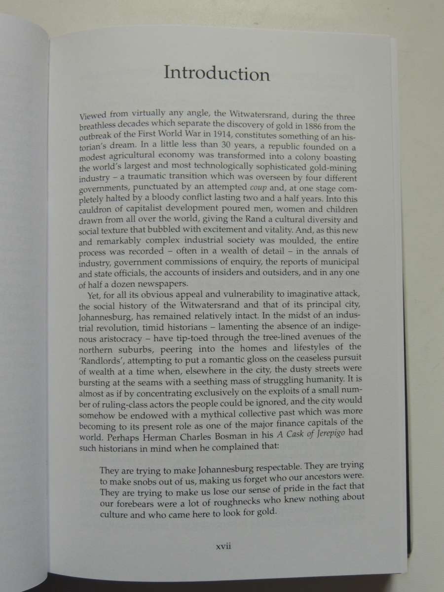 New Babylon, New Nineveh, Everyday Life oon the Witwatersrand 1886-1914 - Charles van Onselen