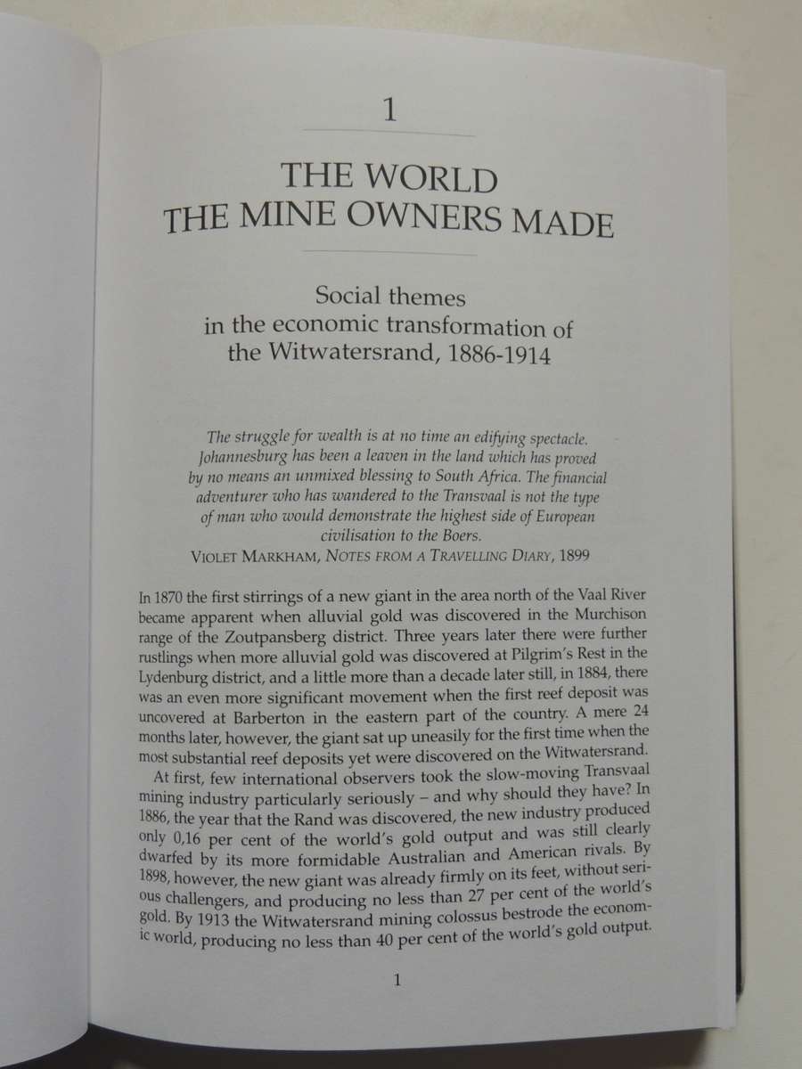 New Babylon, New Nineveh, Everyday Life oon the Witwatersrand 1886-1914 - Charles van Onselen