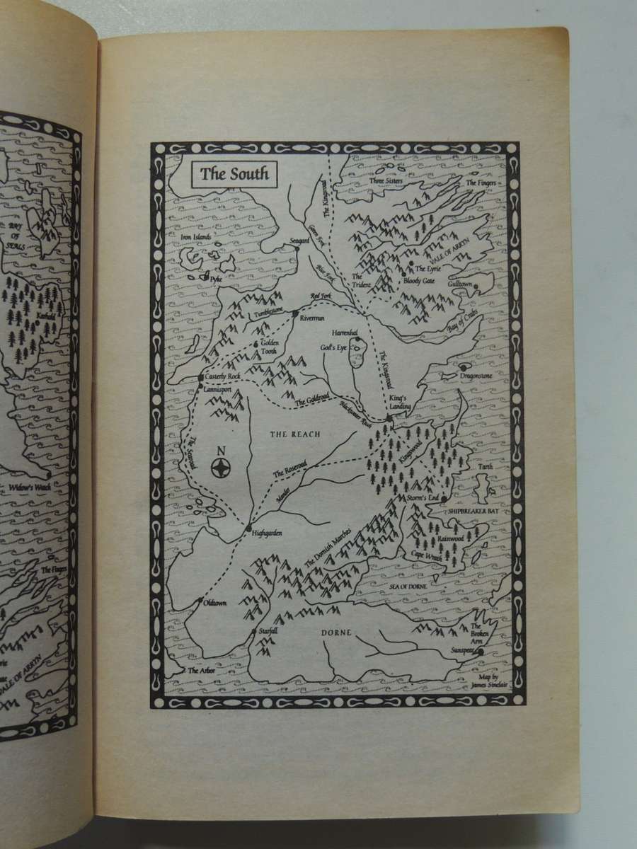 A Game Of Thrones, Book 1 of A Song of Ice and Fire - George RR Martin 1st Paperback Ed., 5th Printi