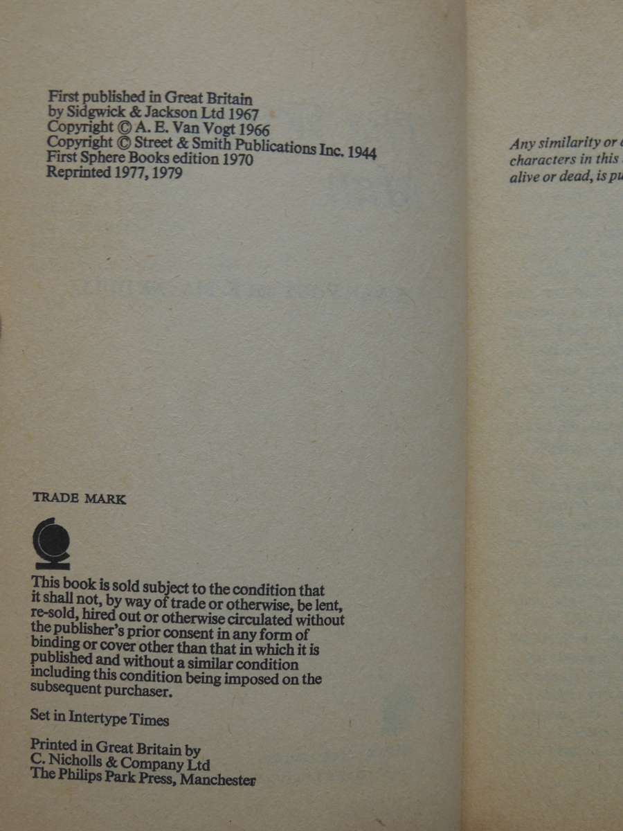 The Winged ManA.E. Van Vogt & E. Mayne Hull