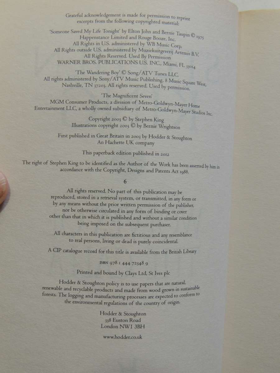 Wolves Of The Calla - The Dark Tower Vol 5 - Stephen King