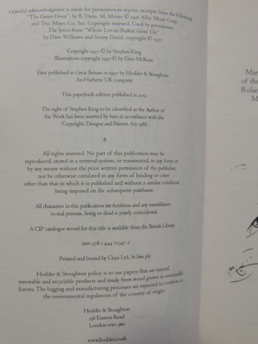 Wizard And Glass - The Dark Tower Vol 4 - Stephen King