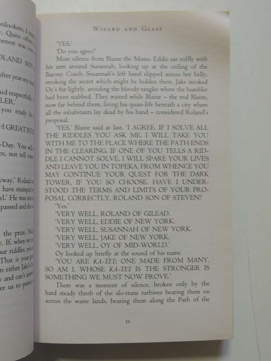 Wizard And Glass - The Dark Tower Vol 4 - Stephen King