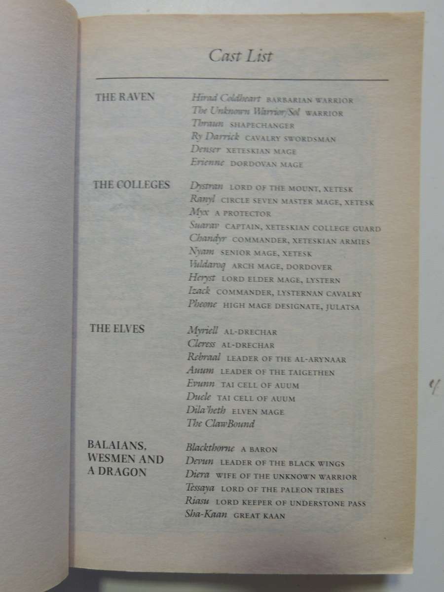 Elfsorrow - Legends Of The Raven Book 3 - James Barclay