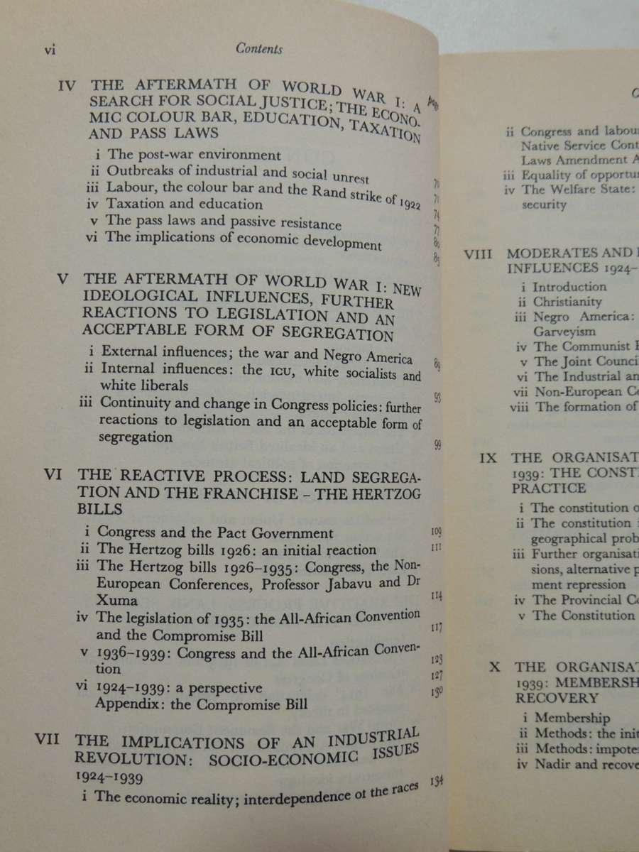 The Rise Of African Nationalism In South Africa - Peter Walshe     SCARCE!