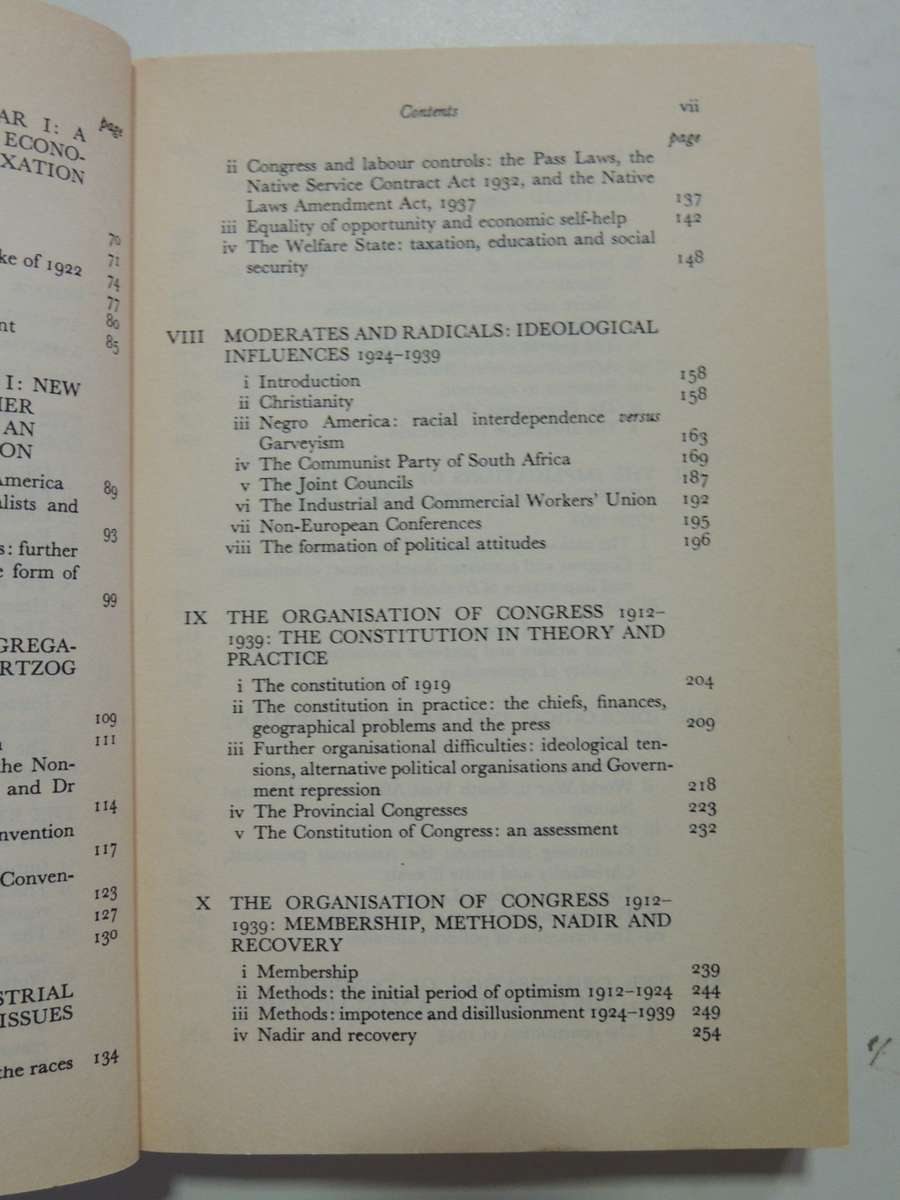 The Rise Of African Nationalism In South Africa - Peter Walshe     SCARCE!