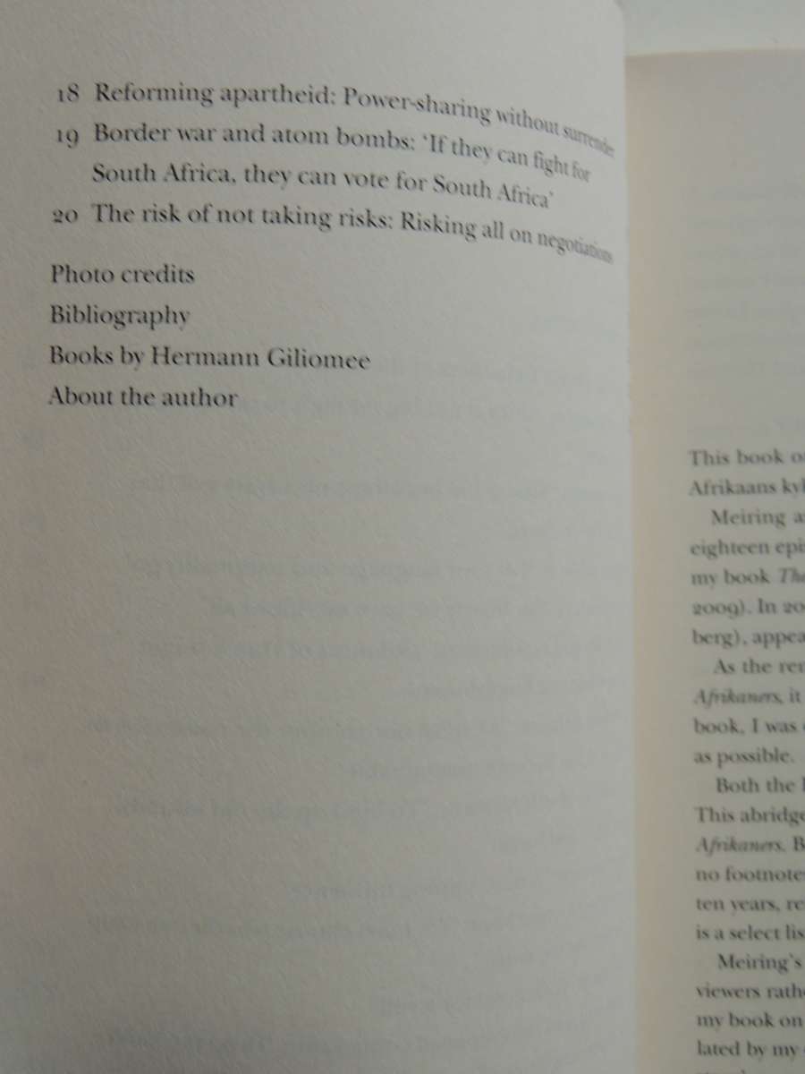 The Afrikaners - A Concise History - Herman Giliomee