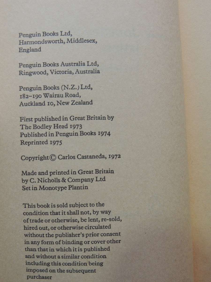 Journey To Ixtlan - The Lessons Of Don Juan - Carlos Castaneda