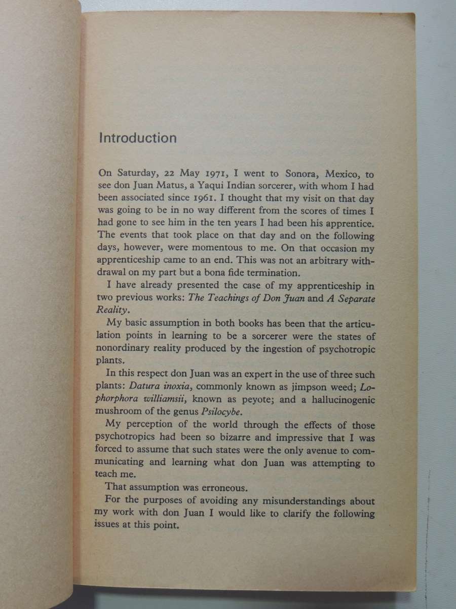 Journey To Ixtlan - The Lessons Of Don Juan - Carlos Castaneda