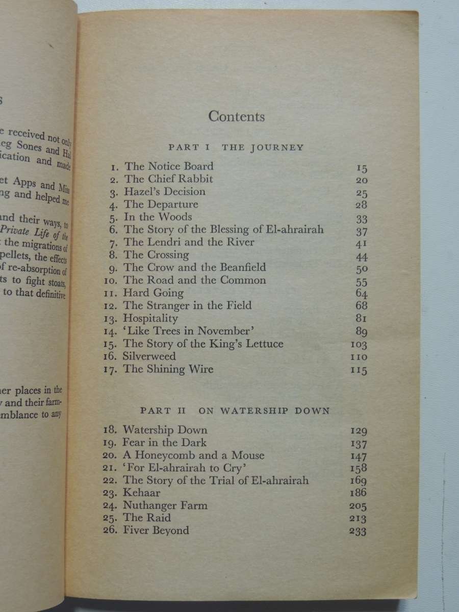Silverglass - J.F. RivkinWatership Down - Richard Adams
