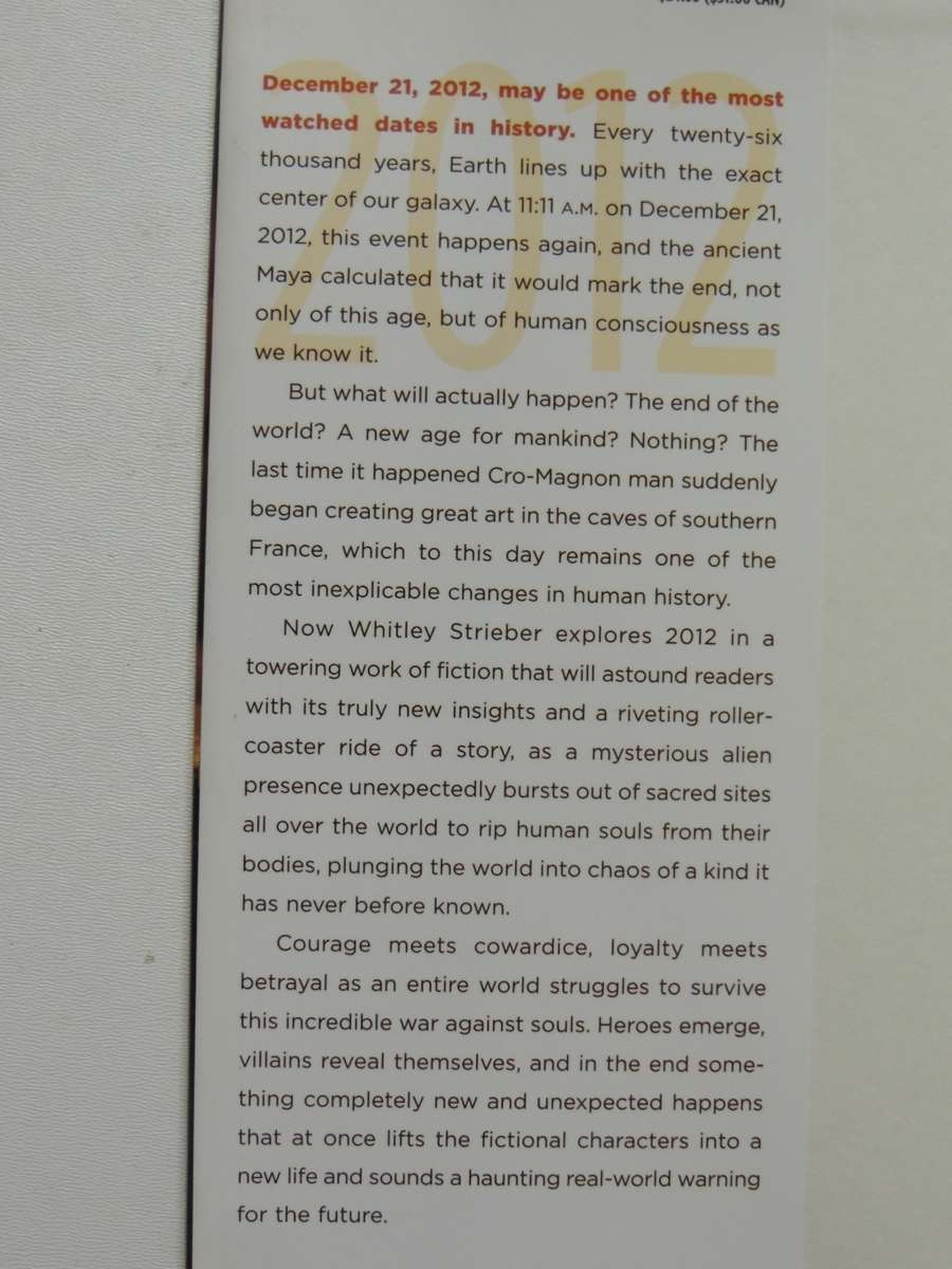 2012 The War For Souls - Whitley Strieber