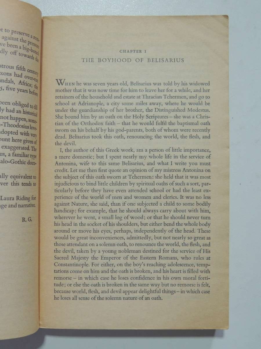Count Belisarius,The Whole Roman Empire Loved Belisarius, Except The Emperor,Who Hated Him -R Graves