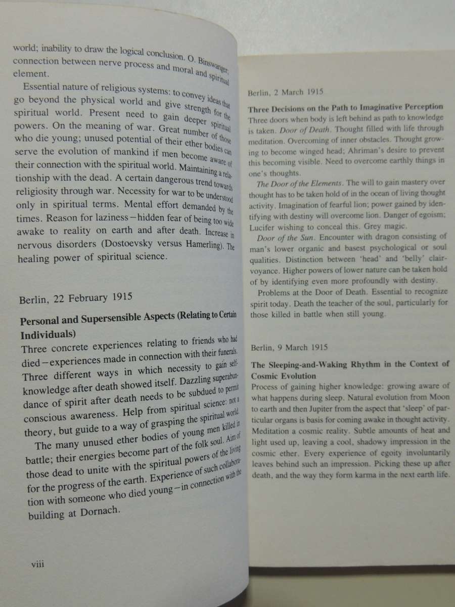 The Destinies Of Individuals And Of Nations- Rudolf Steiner