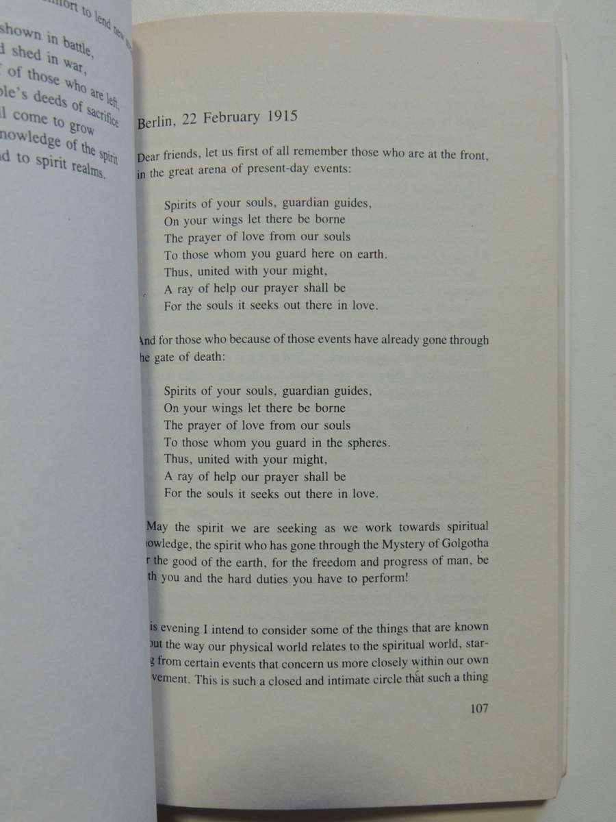 The Destinies Of Individuals And Of Nations- Rudolf Steiner