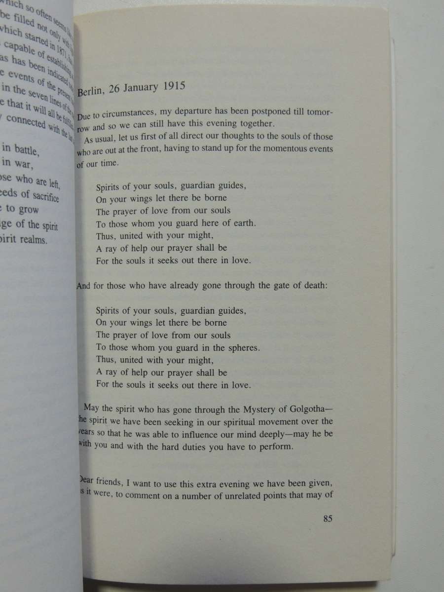 The Destinies Of Individuals And Of Nations- Rudolf Steiner