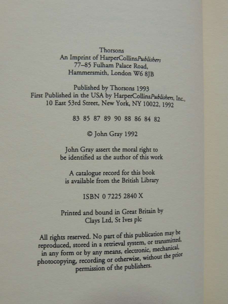 Men Are From Mars, Women Are From Venus,Practical Guide For Improving Communication & ...- John Gray