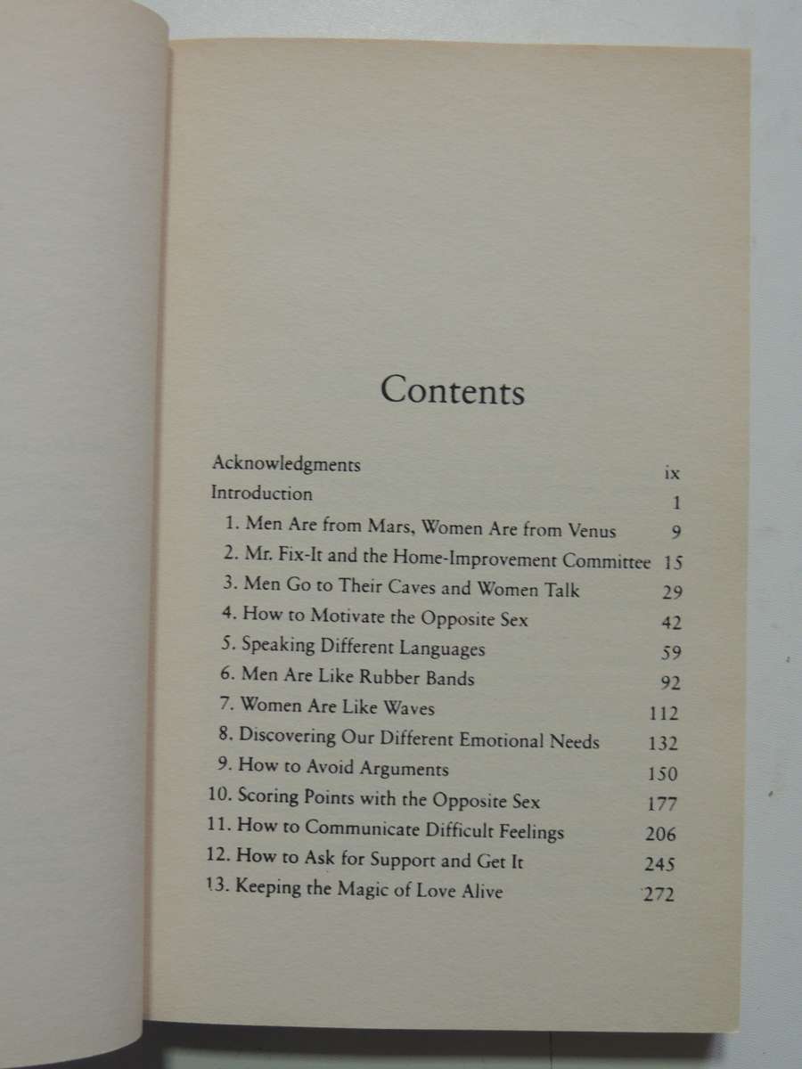Men Are From Mars, Women Are From Venus,Practical Guide For Improving Communication & ...- John Gray