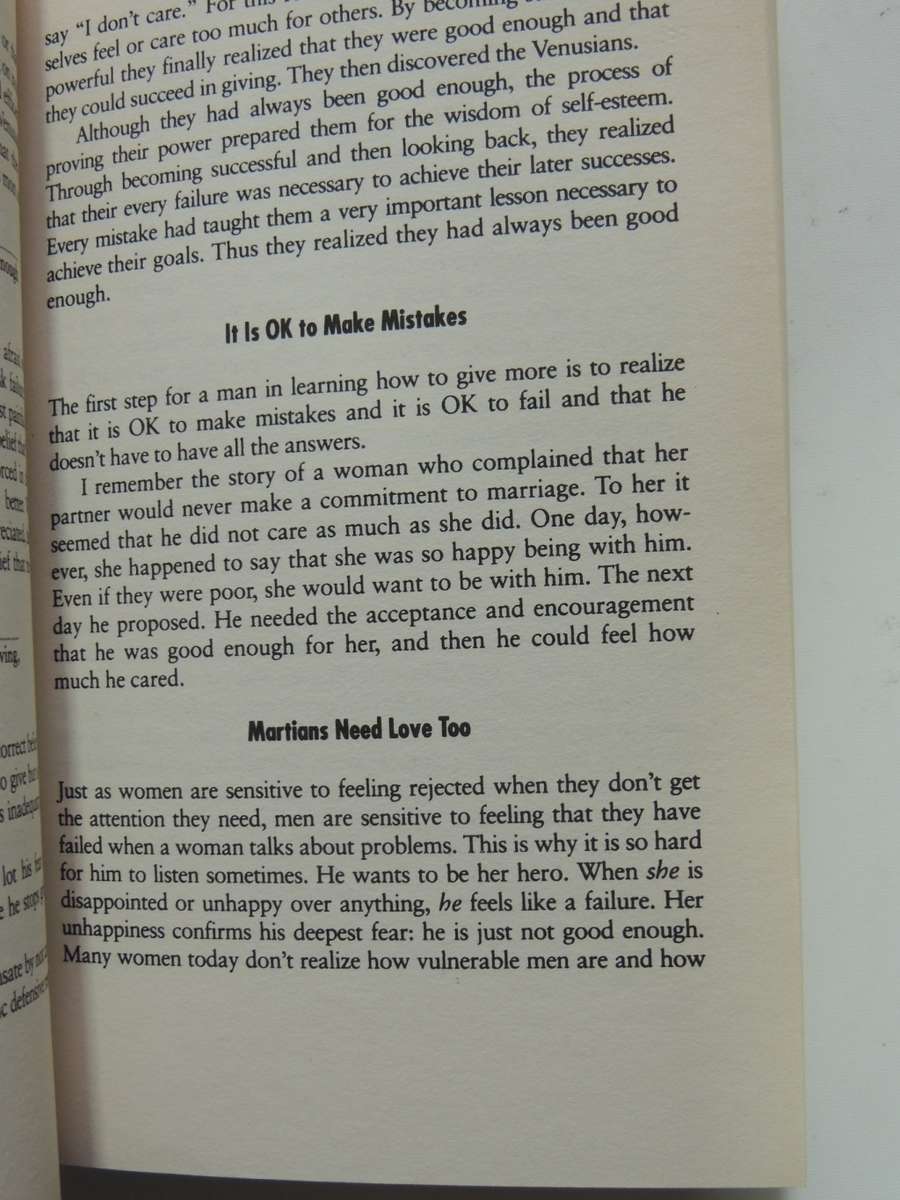 Men Are From Mars, Women Are From Venus,Practical Guide For Improving Communication & ...- John Gray