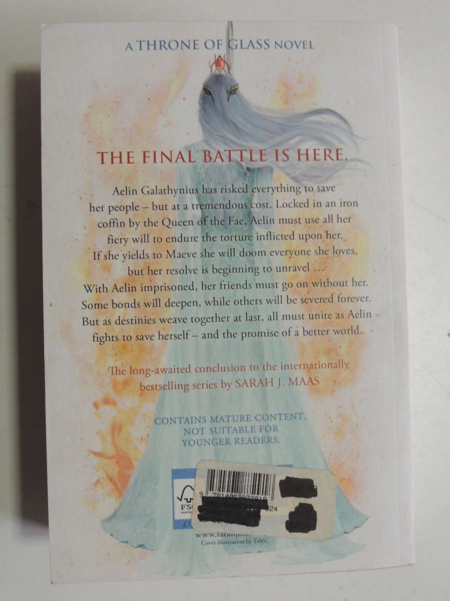 Kingdom Of Ash - The Throne Of Glass Vol 8- Sarah J. Maas